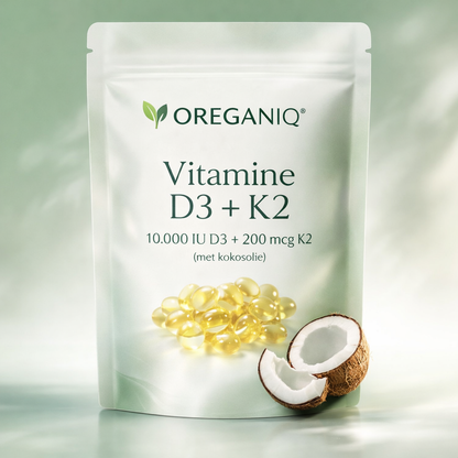 OREGANIQ™ Vitamine D3 + K2 High-Potency Softgels