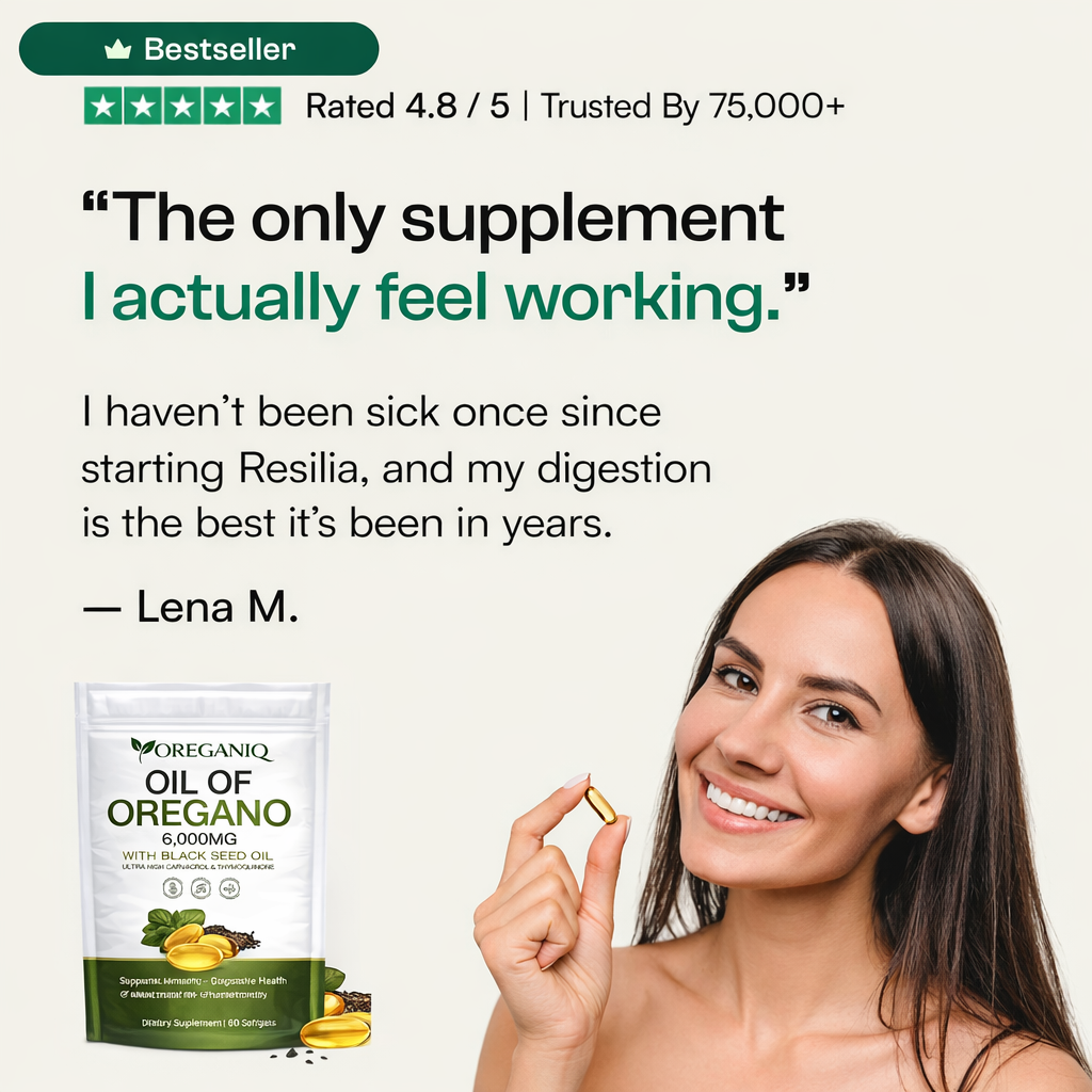 OREGANIQ® Oregano Oil Softgels