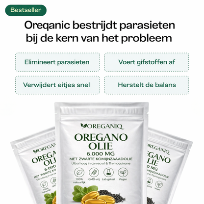 OREGANIQ® Oregano-olie softgels tegen ontstekingen