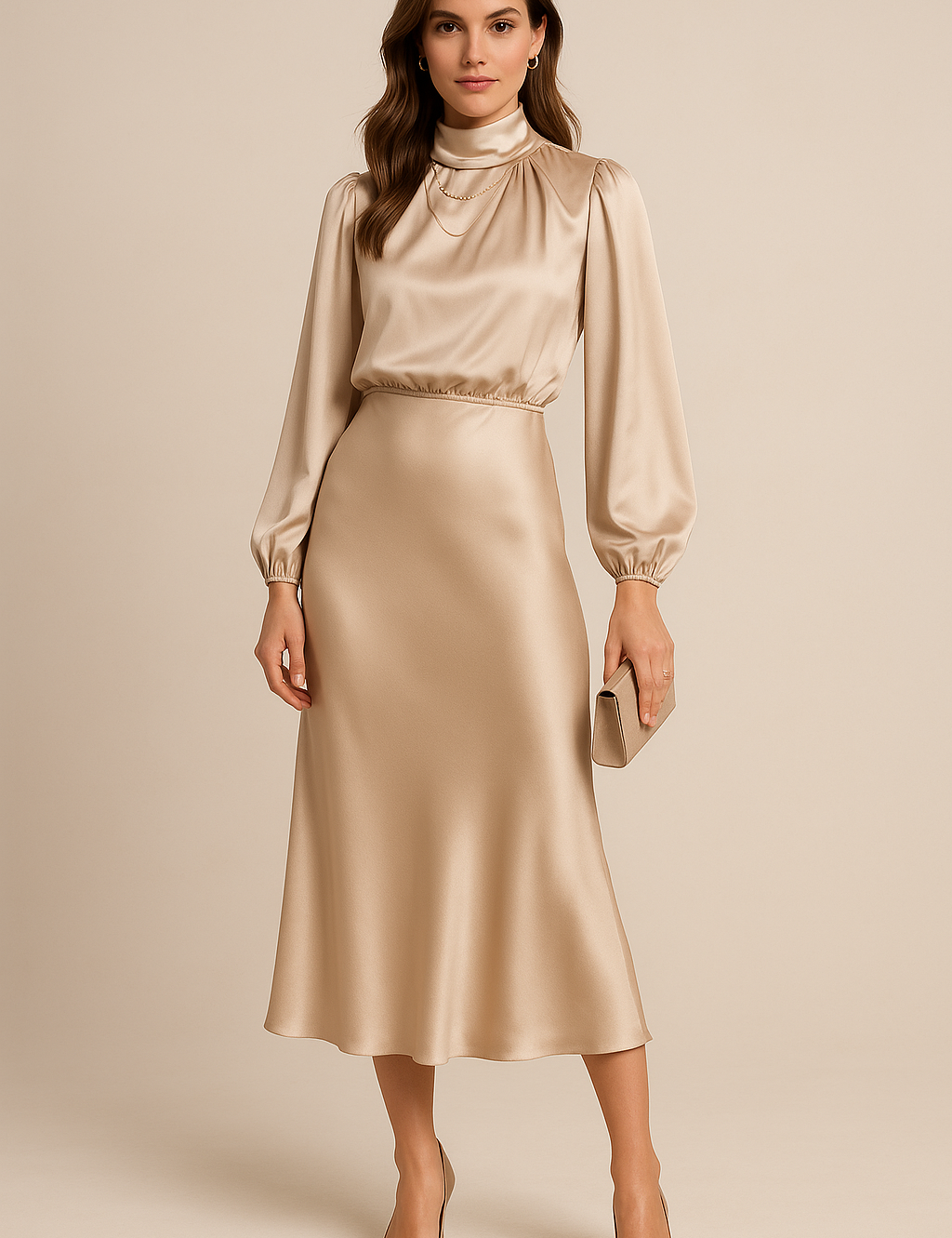 Womens-High-Neck-Midi-Dress-Elegant-High-Waist-Silhouette.png